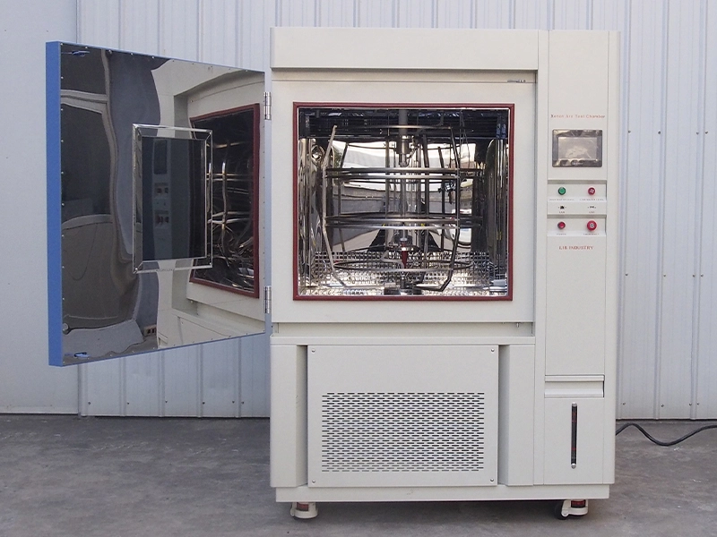 Analyse de profondeur du support de tambour rotatif de la chambre au xénon et de l'étagère plate