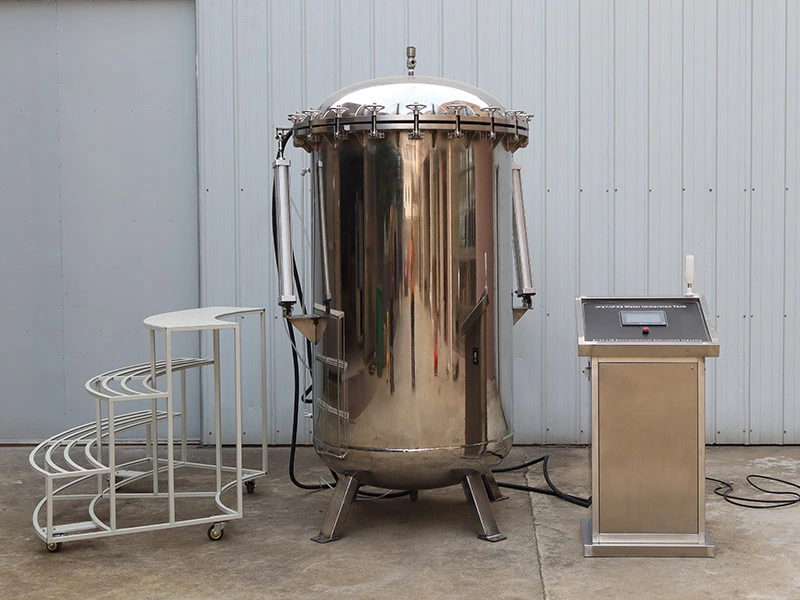 Description détaillée de la méthode d'utilisation de la chambre d'essai d'immersion dans l'eau