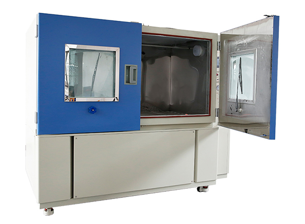 Chambre d'exposition statique pour le sable et la poussière