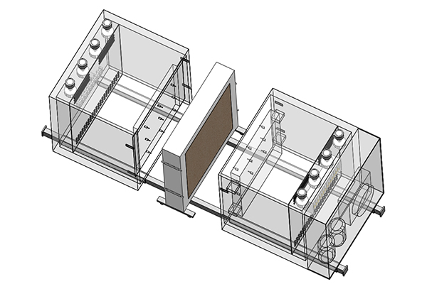 LIB Chambre personnalisée pour le test de performance de conductivité thermique à l'état stable des murs