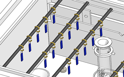 Diverses configurations de porte-échantillon pour répondre aux différentes exigences de test-Chambre d'essai de jet de sel de LIB