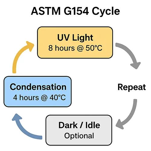 Comment la chambre de vieillissement accéléré UV répond aux exigences ASTM G154 pour des tests fiables de plastique et de revêtement