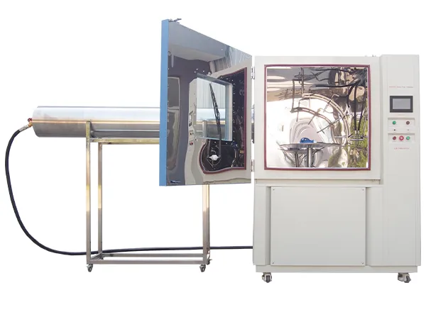 Équipement d'essai étanche LIB Industry IP69 avec niveaux IPX6K et IPX9K intégrés